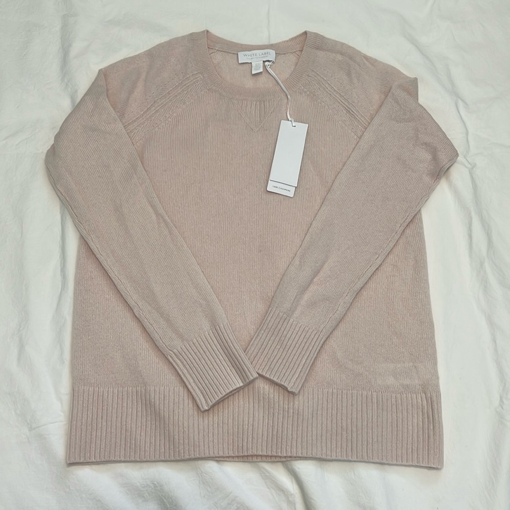 NWT - The White Label 100% Cashmere Sweater